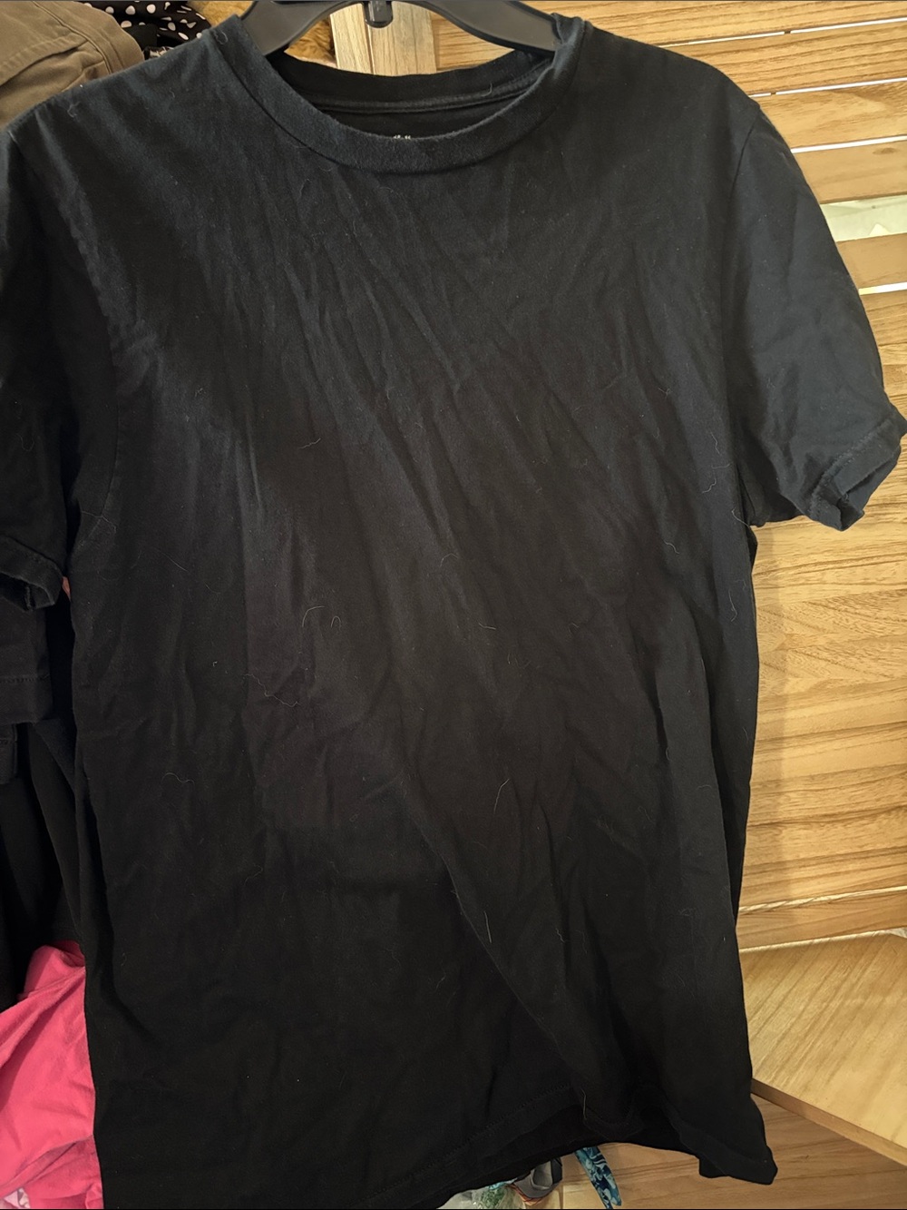 Goodfellow & Co Black Short Sleeve Crewneck T‑Shirt Medium